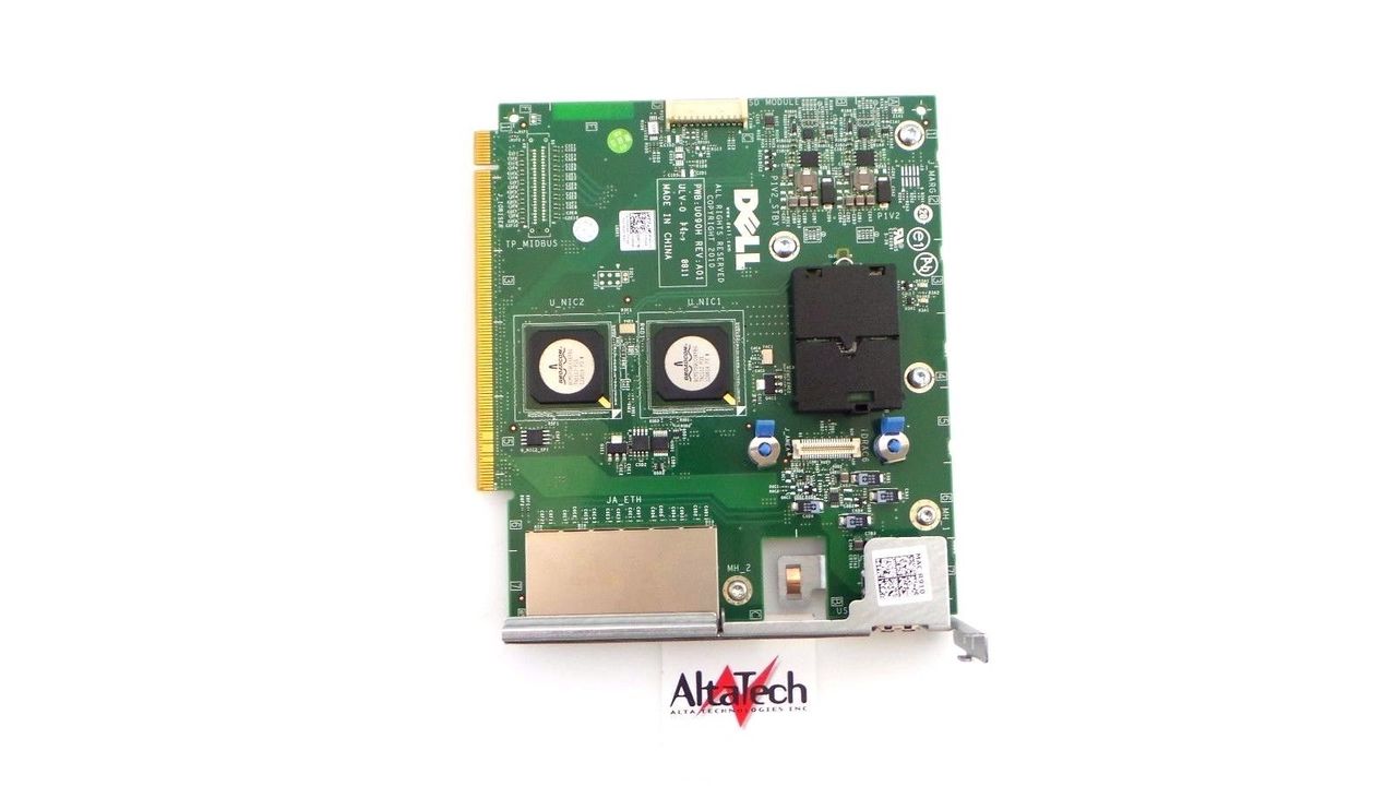 Dell 0Y950P PowerEdge R910 4-Port Network & 2-Port USB I/O Riser Board, Used