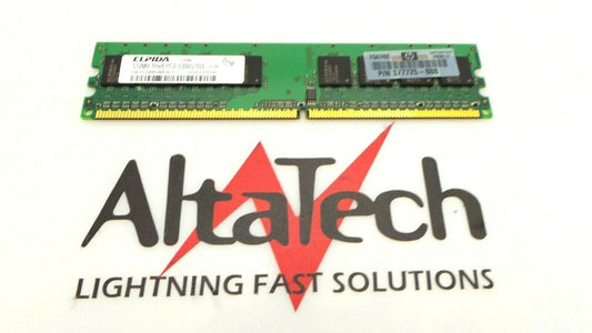 OEM EBE51UD8AGWA-6E-E 512mb PC2-5300U DDR2-667 1RX8 n-ecc RAM Memory, Used