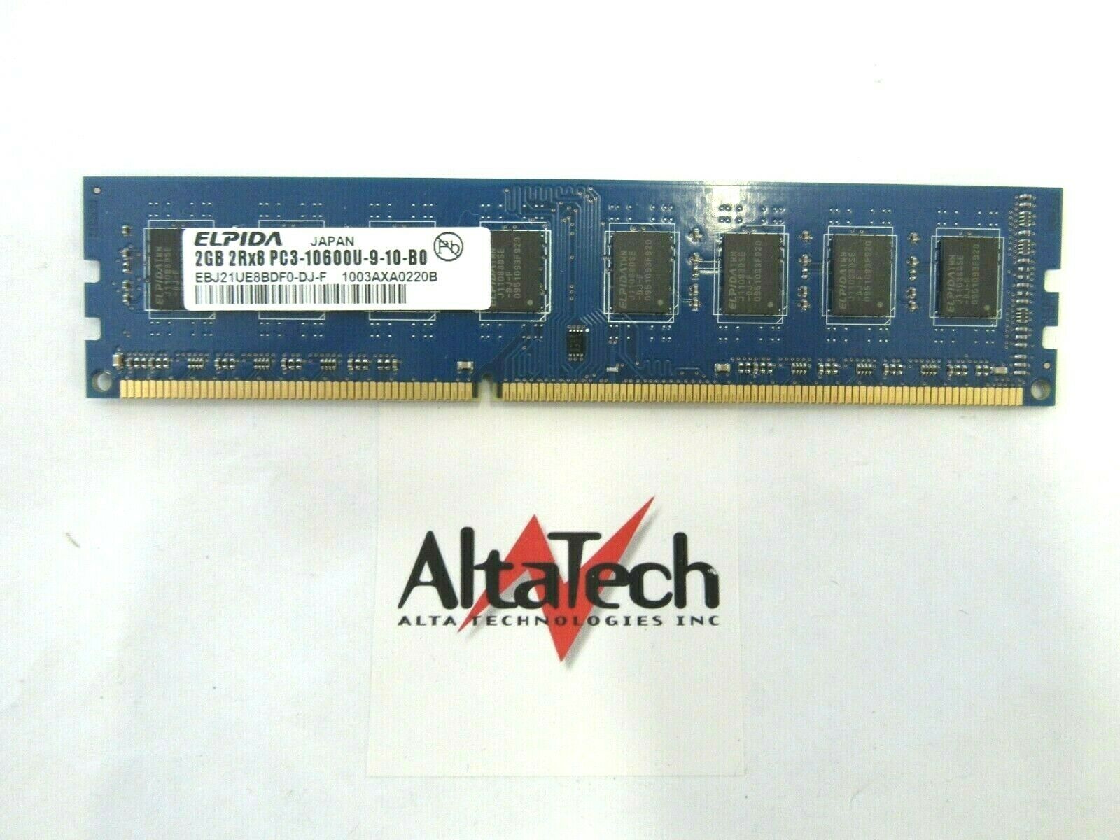 OEM EBJ21UE8BDF0-DJ-F 2GB PC3-10600U 2Rx8 N-ECC, Used