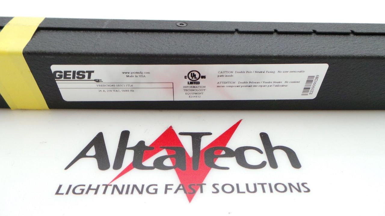 OEM VREBCN240 24-Outlet 24A 250VAC 50/60Hz Power Distribution Unit, Used
