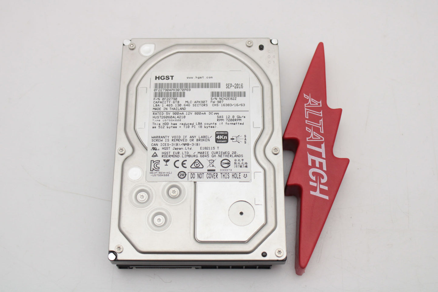 HP 0F22790 6TB 7.2K SAS 3.5 12G NIMBLE CS700, Used