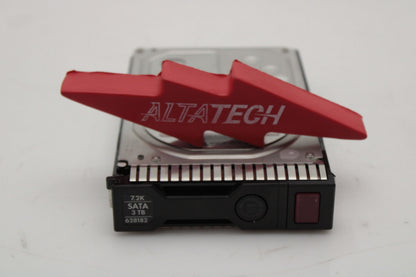 HP 628069-001 3TB 6G SATA 7.2K 3.5IN SC MDL HDD, Used