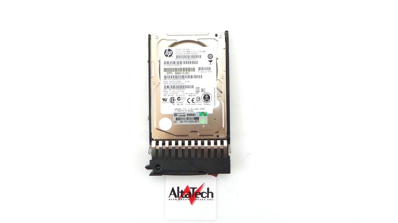HP 665750-001 M6625 300GB 6G SAS 15K 2.5IN HDD, Used
