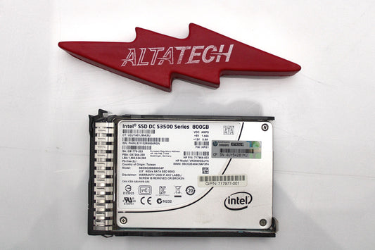 HP 718139-001 800GB 6G VE SFF SC SATA SSD HDD, Used