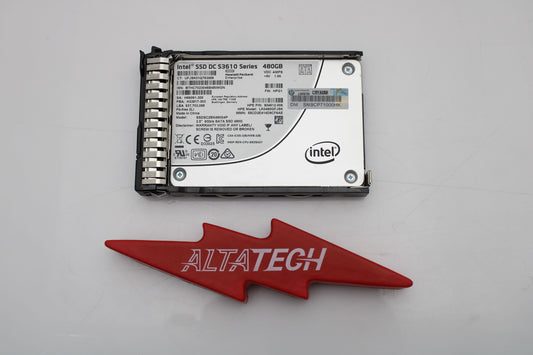 HP 804612-006 480GB mlc Sata III 2.5" Sata Sff SSD, Used