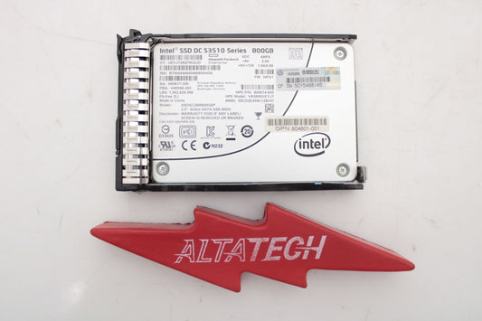 HP 805365-001 800GB SATA WI LFF 3.5" SC SSD, Used