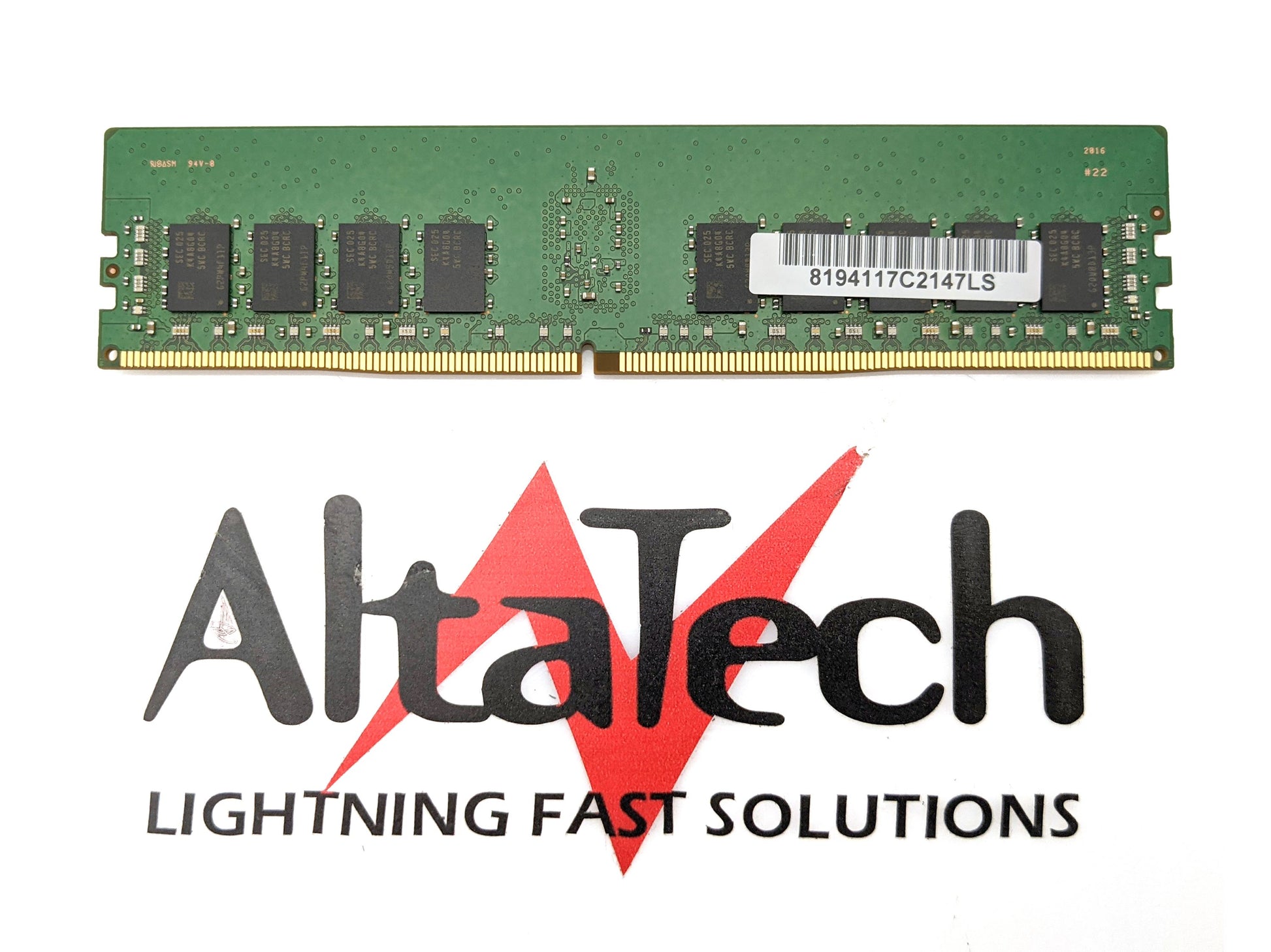 HP 819411-001 16GB PC4-19200T DDR4-2400 1RX4 ECC, Used