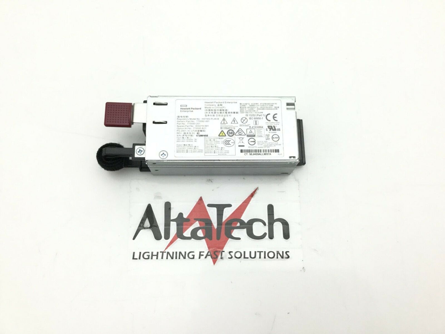 HP 830219-001 900 Watt AC 240VDC Power Supply, Used