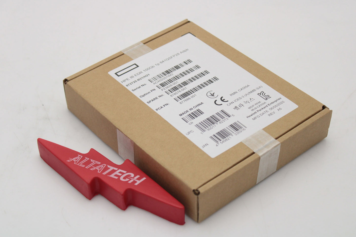 HP 878578-001 INFINIBAND EDR 100GB 1P 841QSFP28, New Sealed