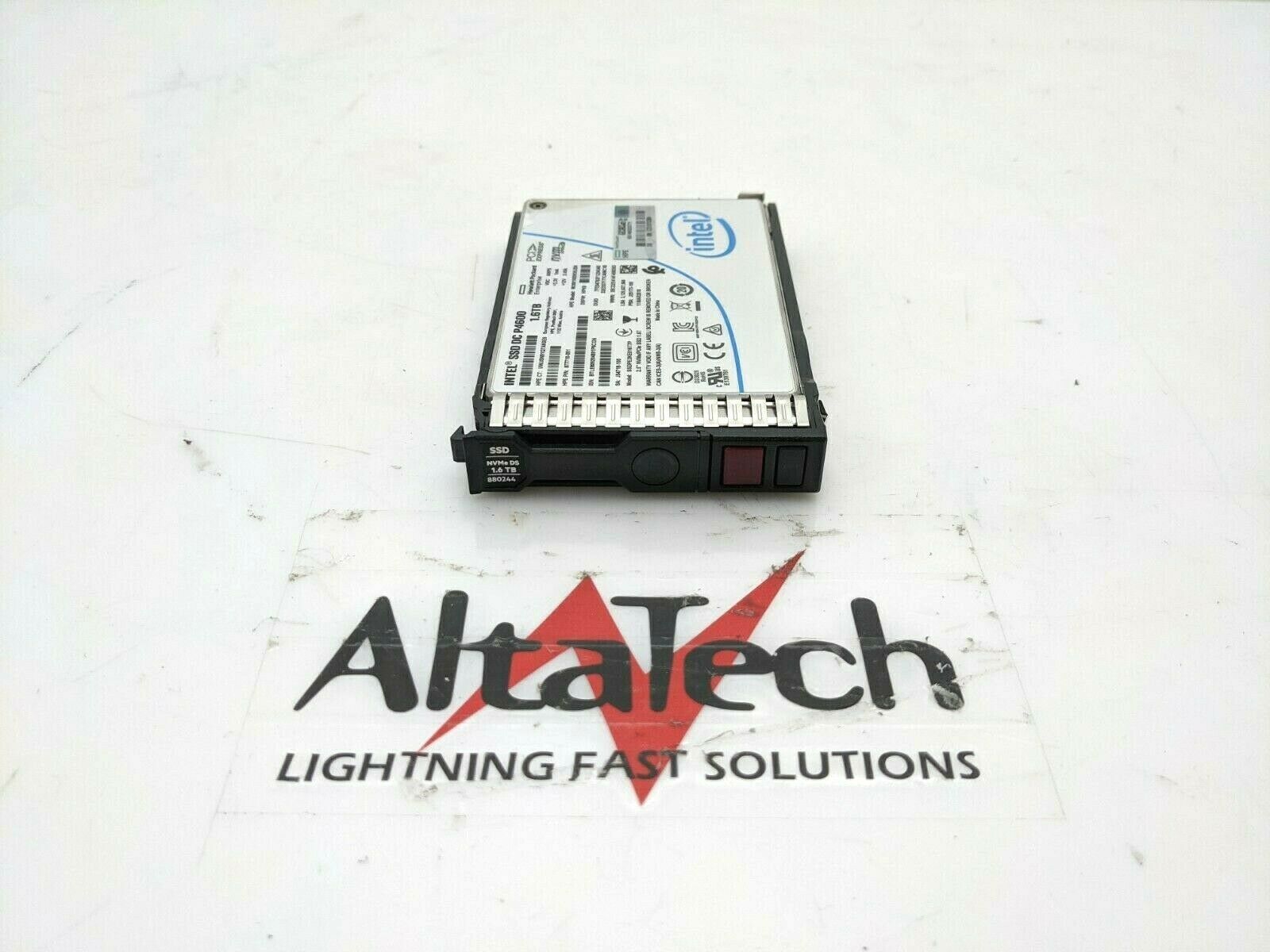 HP 880244-001 1.6TB NVMe x4 2.5" SSD Solid State Drive, Used