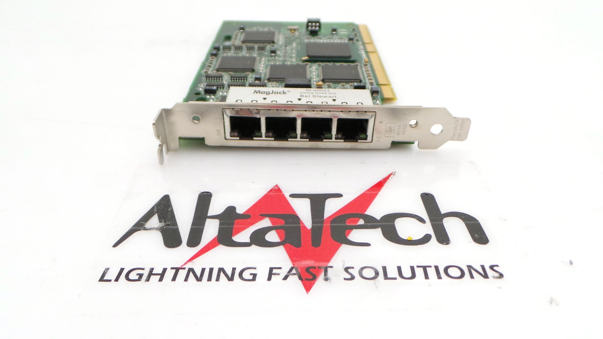 HP A5506-60102 4 Port RJ-45 100Mbps Network Interface Card, Used