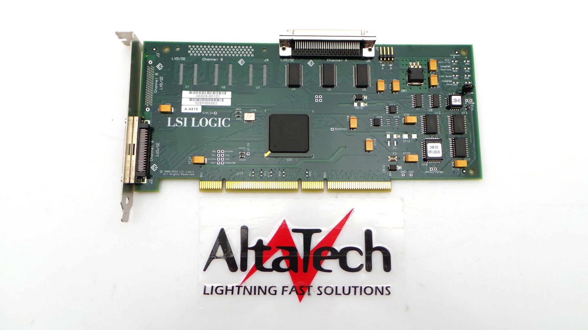 HP A6828-60101 Ultra 160 SCSI Host Bus Adapter, Used