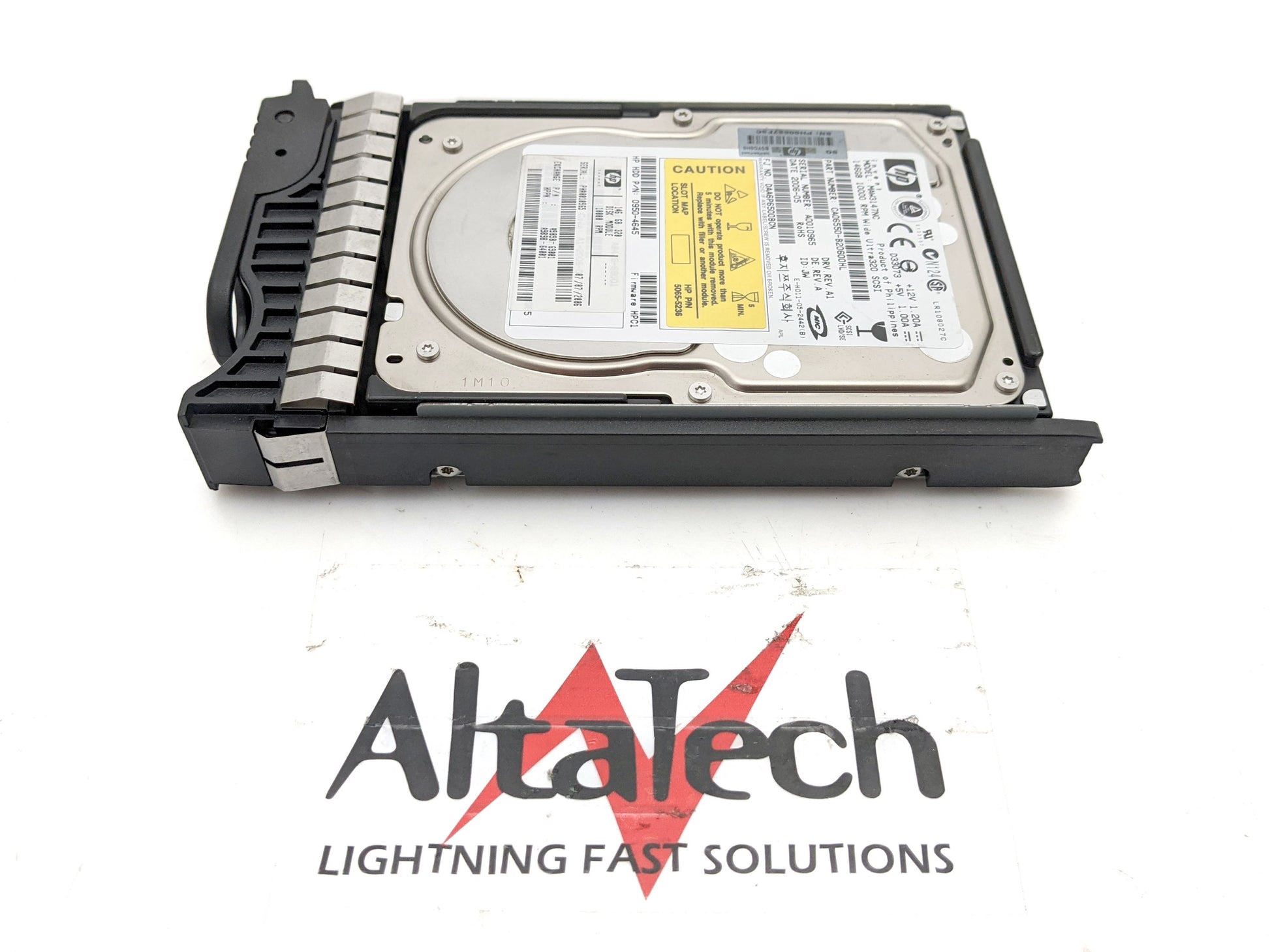 HP A9898A 146GB Hot Plug 3.5" 10k Ultra320 Hard Disk Drive, Used
