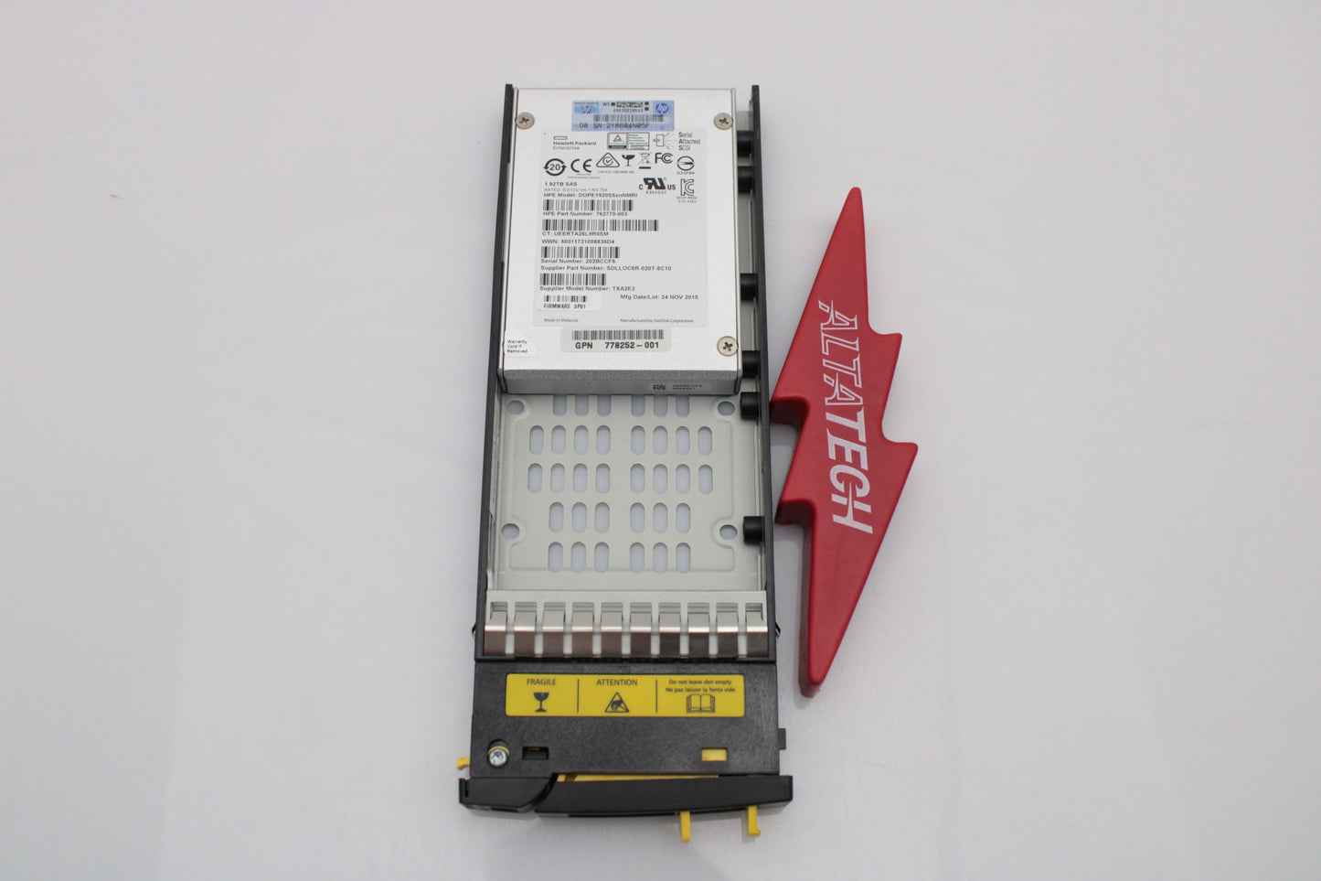 HP E7Y57A 1.92TB SFF SAS SSD HDD (M6710) , Used