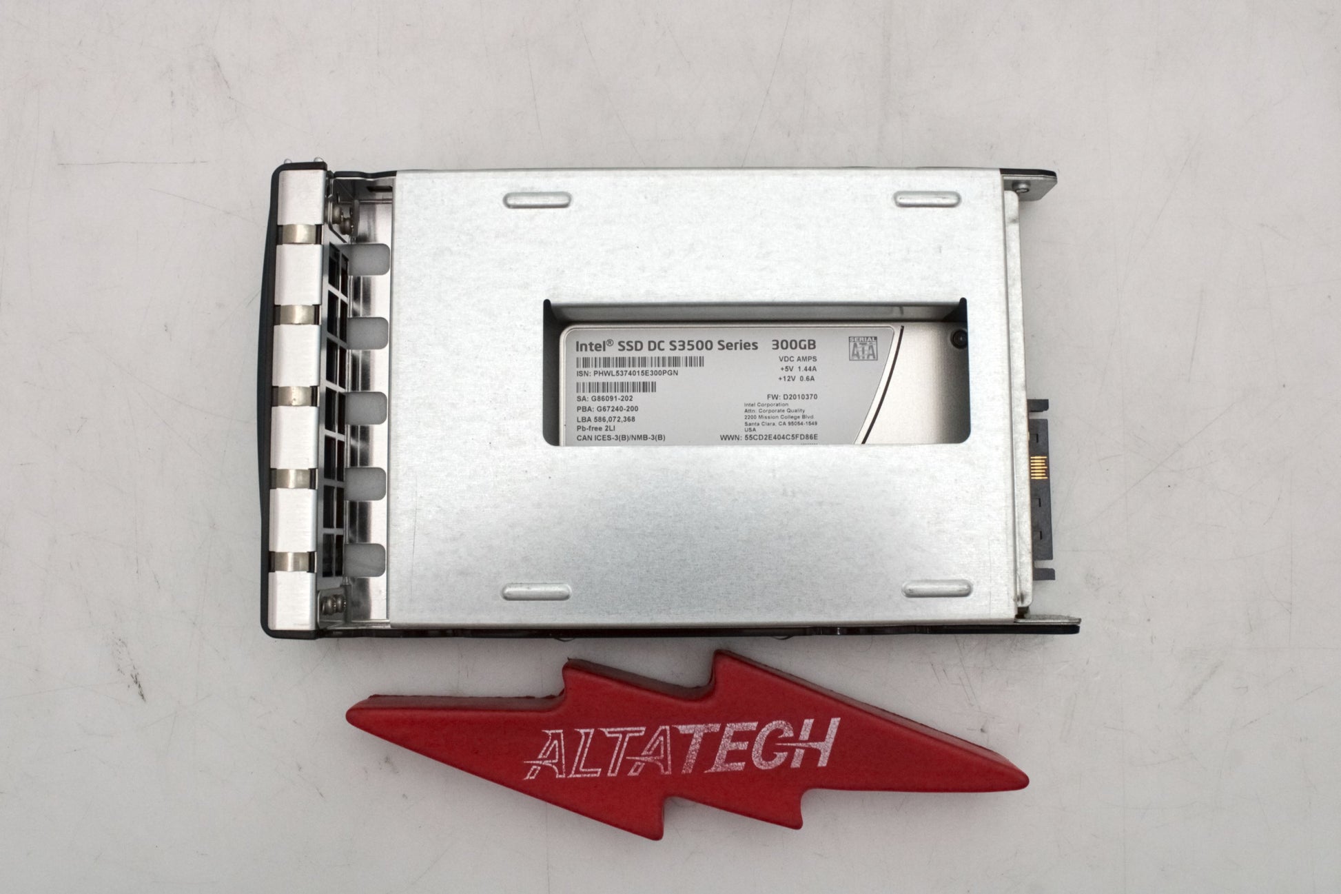 HP SP-SSD-300GB 300GB 6G LFF SATA SSD (NIMBLE), Used