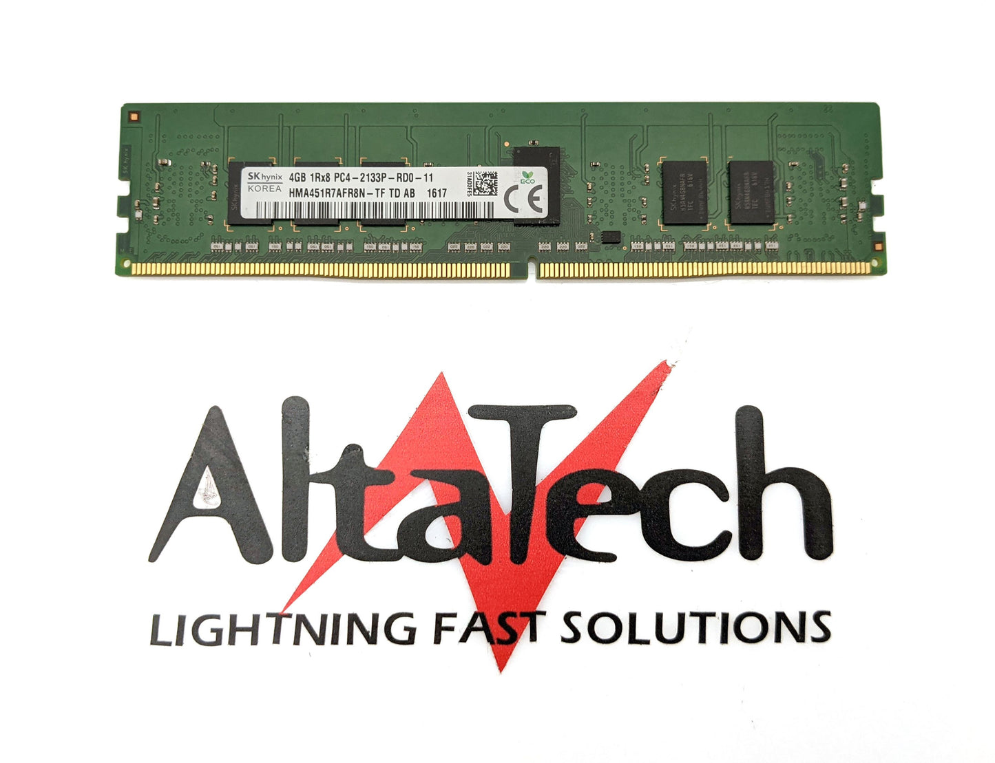 Hynix HMA451R7AFR8N-TF 4GB PC4-17000P 1Rx8 ECC, Used