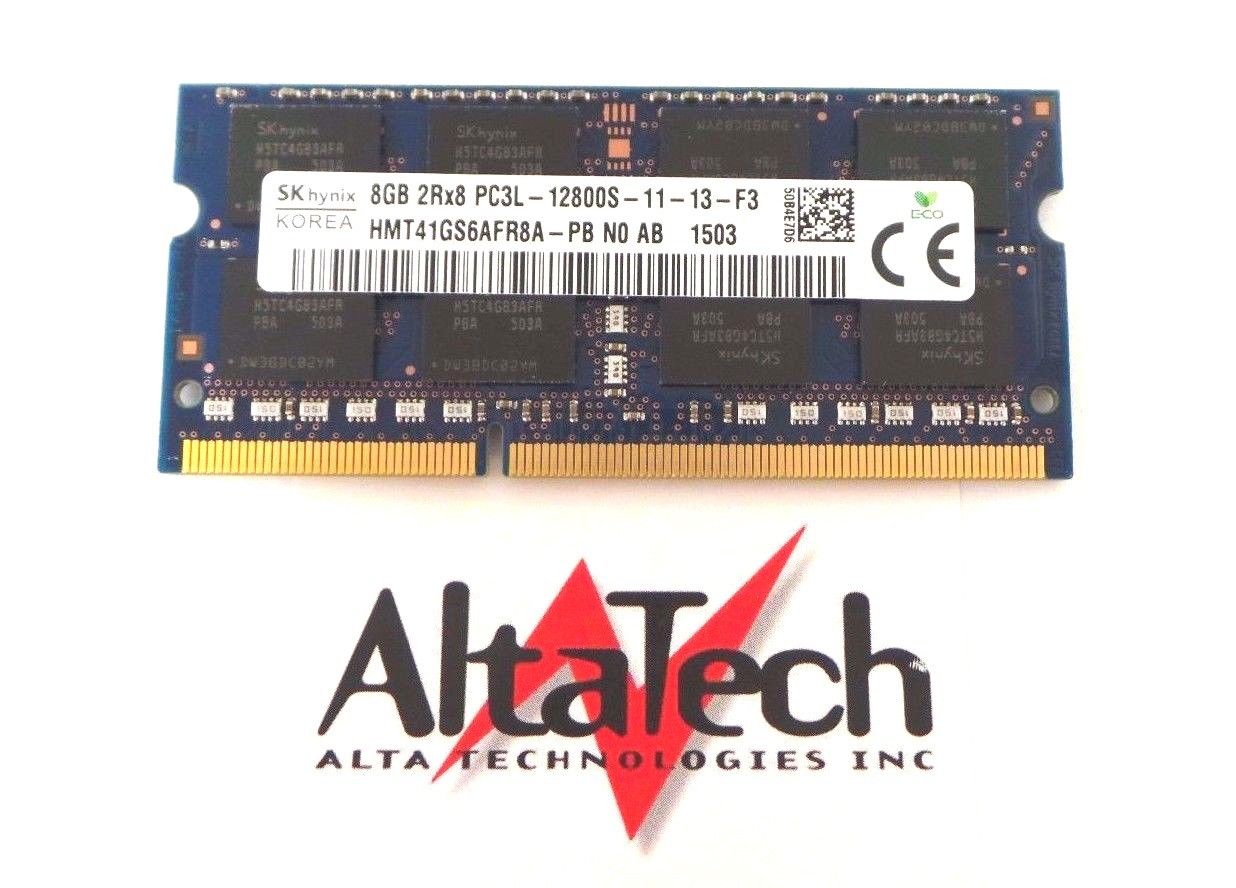 Hynix HMT41GS6AFR8A-PB 16GB (2x8GB) PC3L-12800S 2RX8 SODIMM, Used