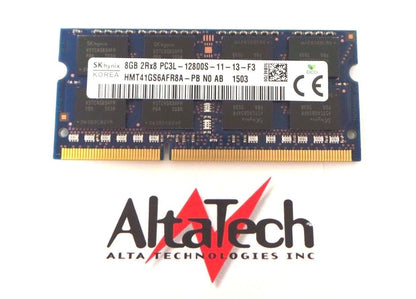 Hynix HMT41GS6AFR8A-PB 16GB (2x8GB) PC3L-12800S 2RX8 SODIMM, Used