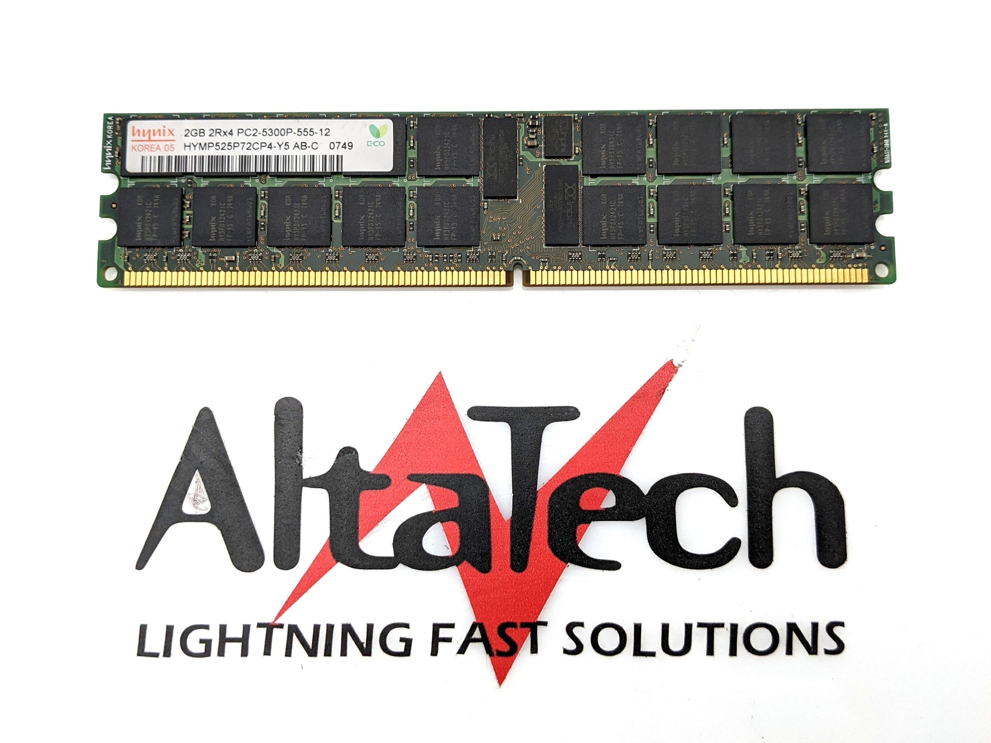 Hynix HYMP525P72CP4-Y5 Hynix HYMP525P72CP4-Y5 2GB ECC PC2-5300P DDR2-667 2RX4 ECC Memory, Used