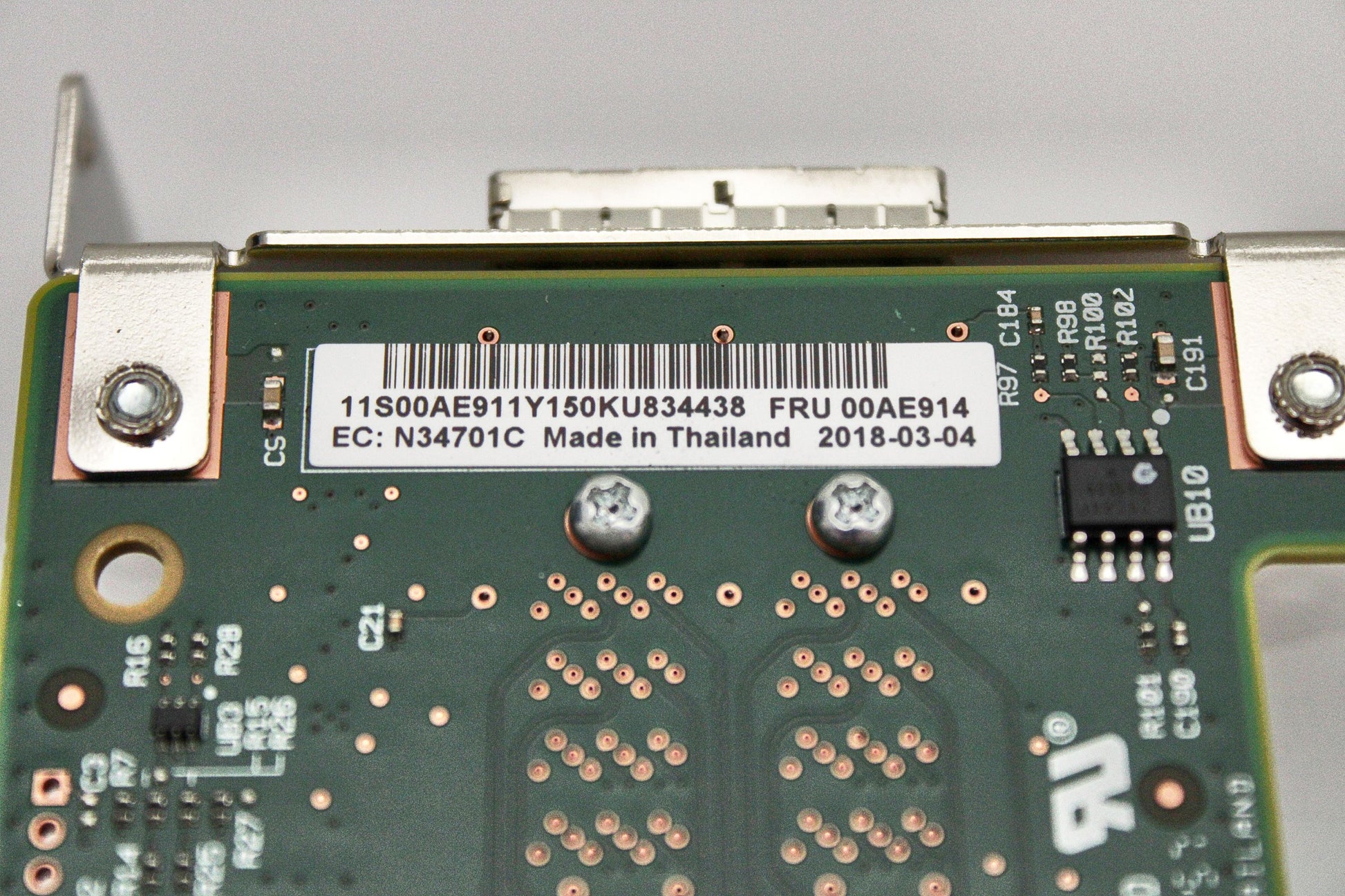 IBM 00AE914 N2225 SAS/SATA Host Bus Adapter, Used