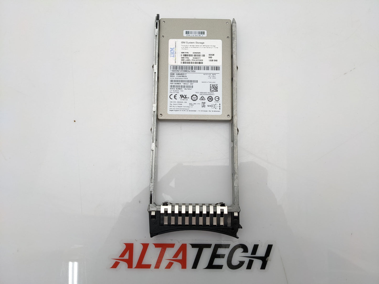 IBM 00AK377 ACME 400GB SAS 2.5" V3700 Solid State Drive, Used
