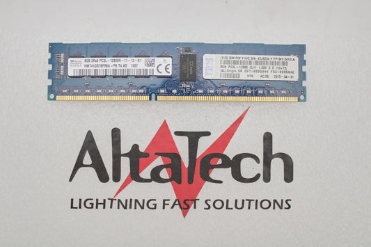 IBM 00D5046 8GB PC3L-12800R DDR3-1600 2RX8 ECC, Used