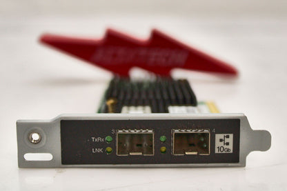 IBM 00Y2419 10GB ISCSI FCOE 2PORT HBA V3700 PORT HOST INTERFACE CARD, Used