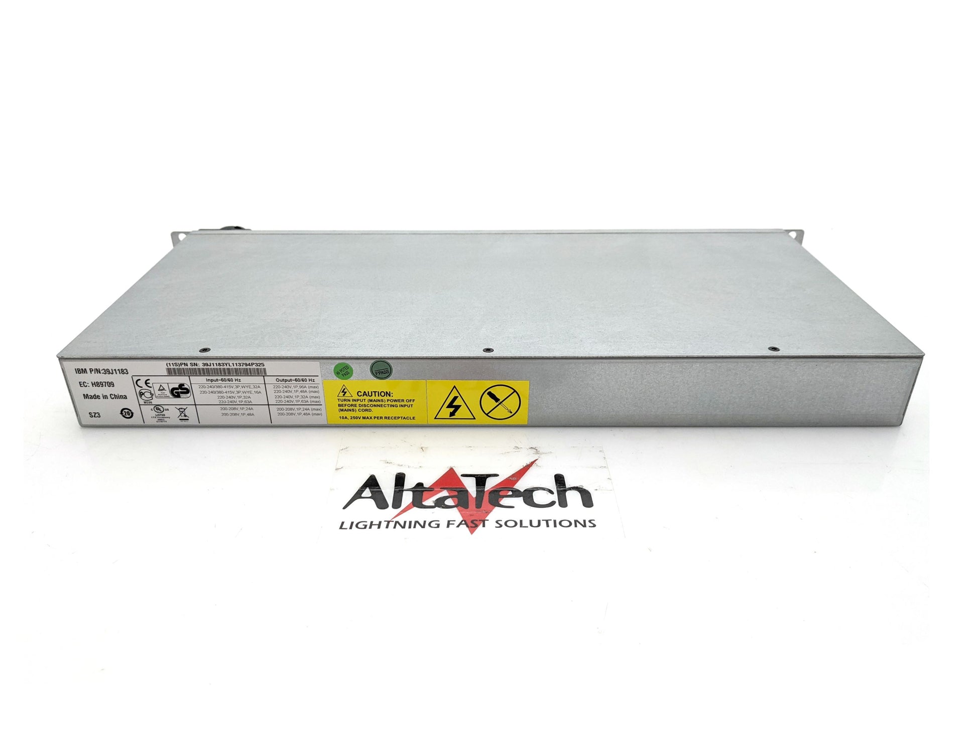 IBM 39J1183 12x C13 AC Power Distribution Unit for 91XX, Used