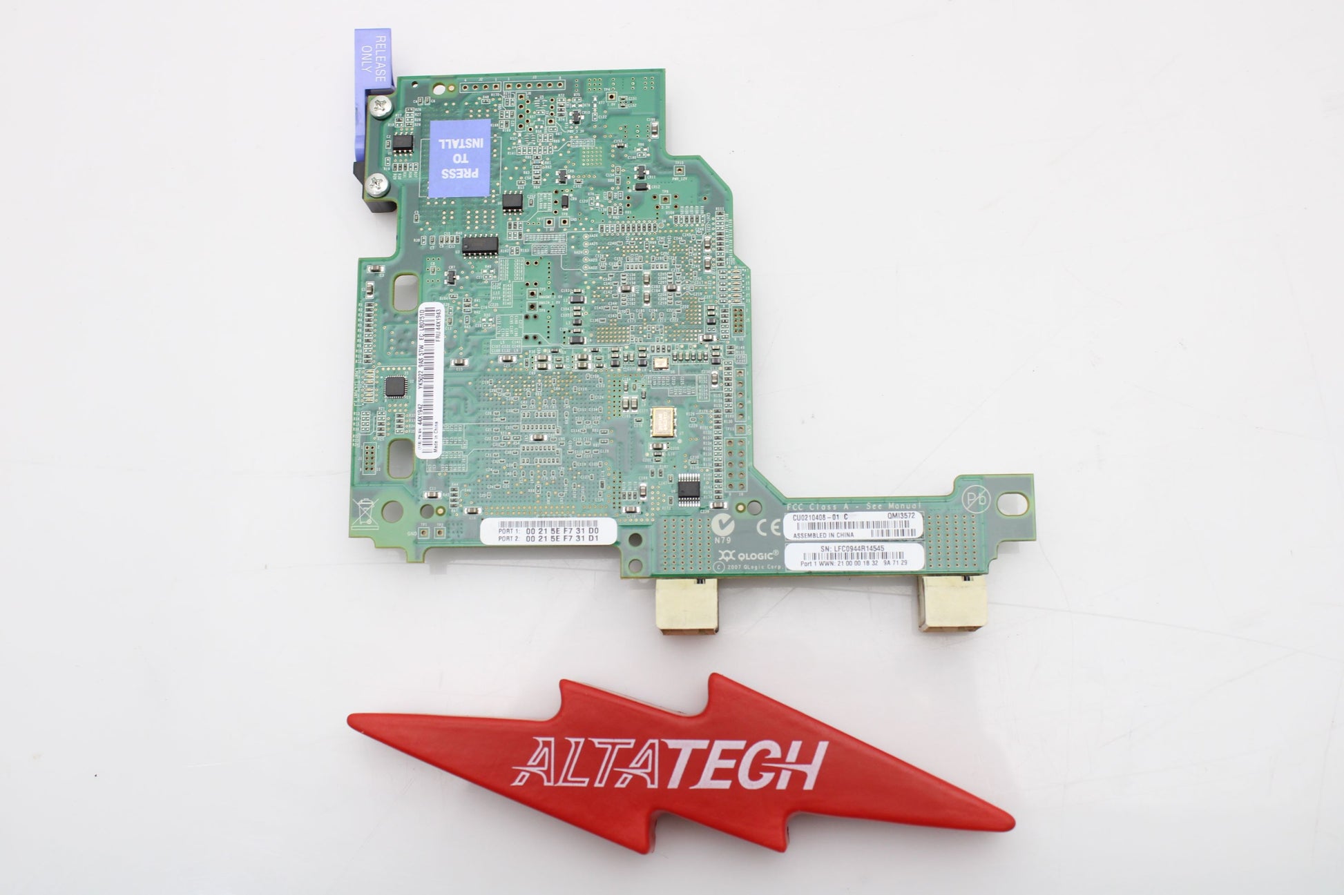 IBM 44X1942 QLOGIC ETHERNET AND 8 GB FIBRE CHAN, Used