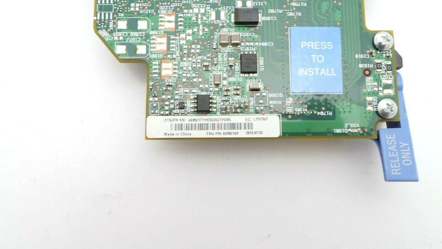IBM 46M6169 Broadcom 10GB GEN 2 2-Port Ethernet Expansion Card, Used