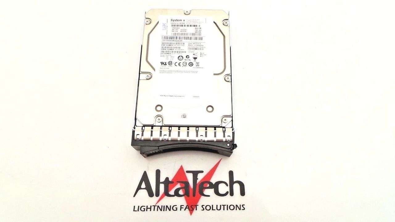 IBM 49Y6093 System X 300GB 15K SAS 3.5" Hard Drive, Used