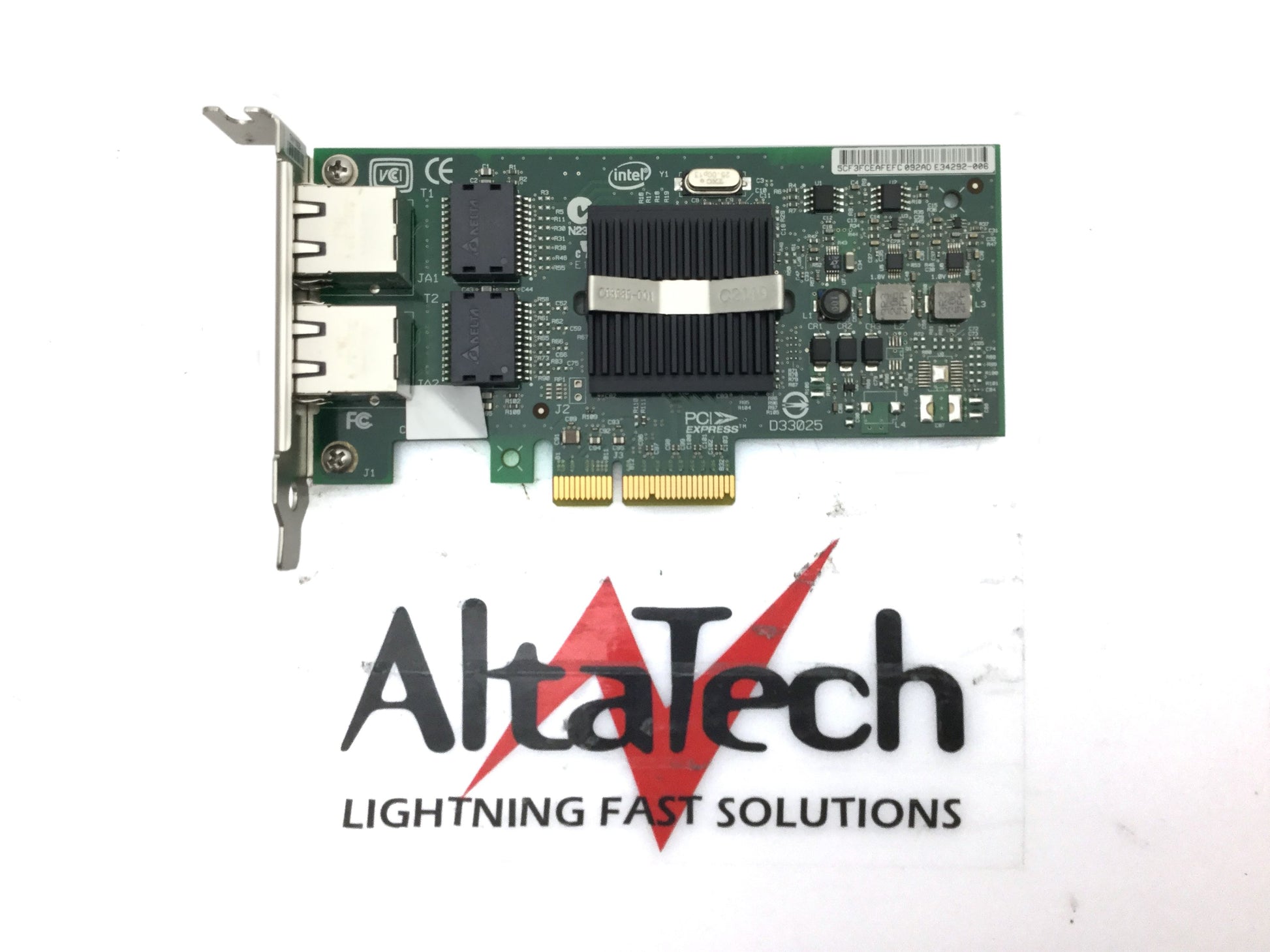 IBM 74Y2113 2-Port 1Gbps TX PCI-e Ethernet Adapter, Used