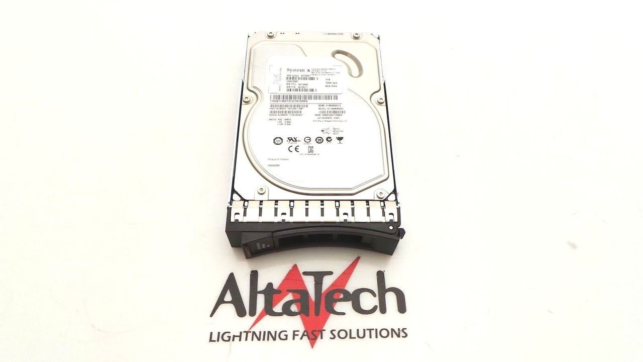 IBM 90Y8568 System X 1TB 7.2K SAS 3.5" Hard Drive, Used
