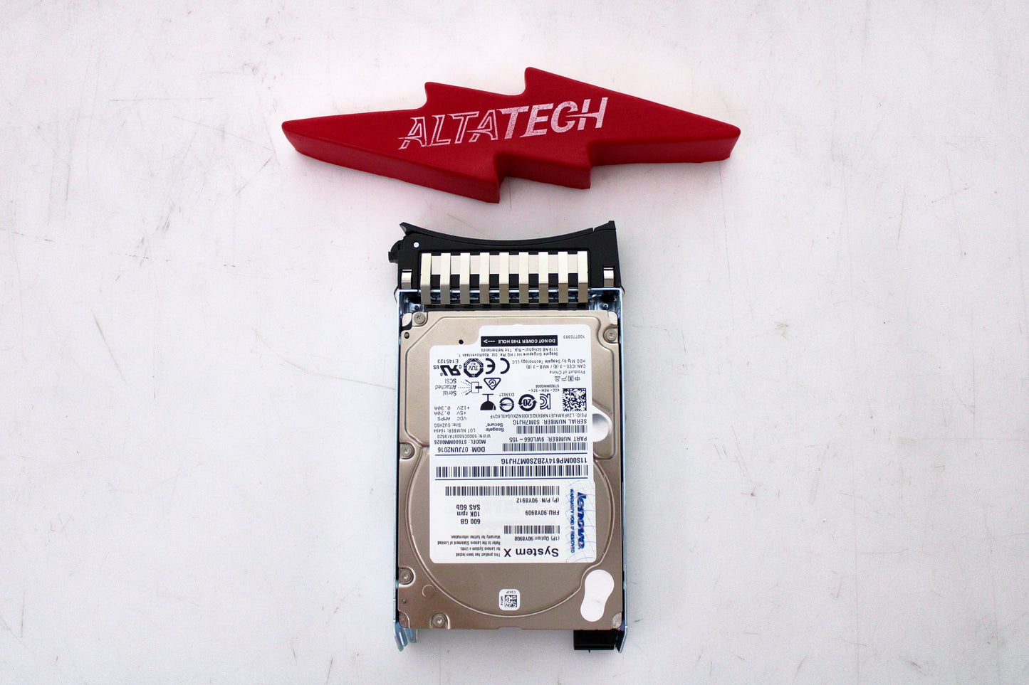 IBM 90Y8909 600GB 10K SAS 2.5" SED HDD, Used