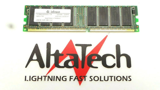 OEM HYS64D32000GU-7-B 256MB PC-2100 DDR-266 184-Pin N-ECC RAM Memory, Used