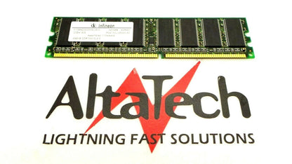 OEM HYS64D32300GU-6-C 256MB PC-2700U DDR-333 N-ECC Memory, Used