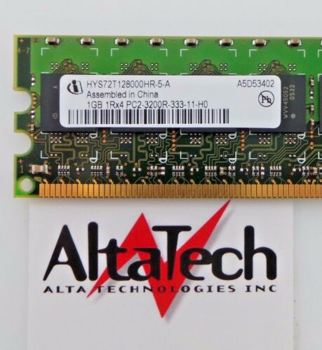 OEM HYS72T128000HR-5-A HYS72T128000HR-5-A 1GB pc2-3200R DDR2-400 1RX4 ecc, Used