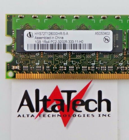 OEM HYS72T128000HR-5-A HYS72T128000HR-5-A 1GB pc2-3200R DDR2-400 1RX4 ecc, Used