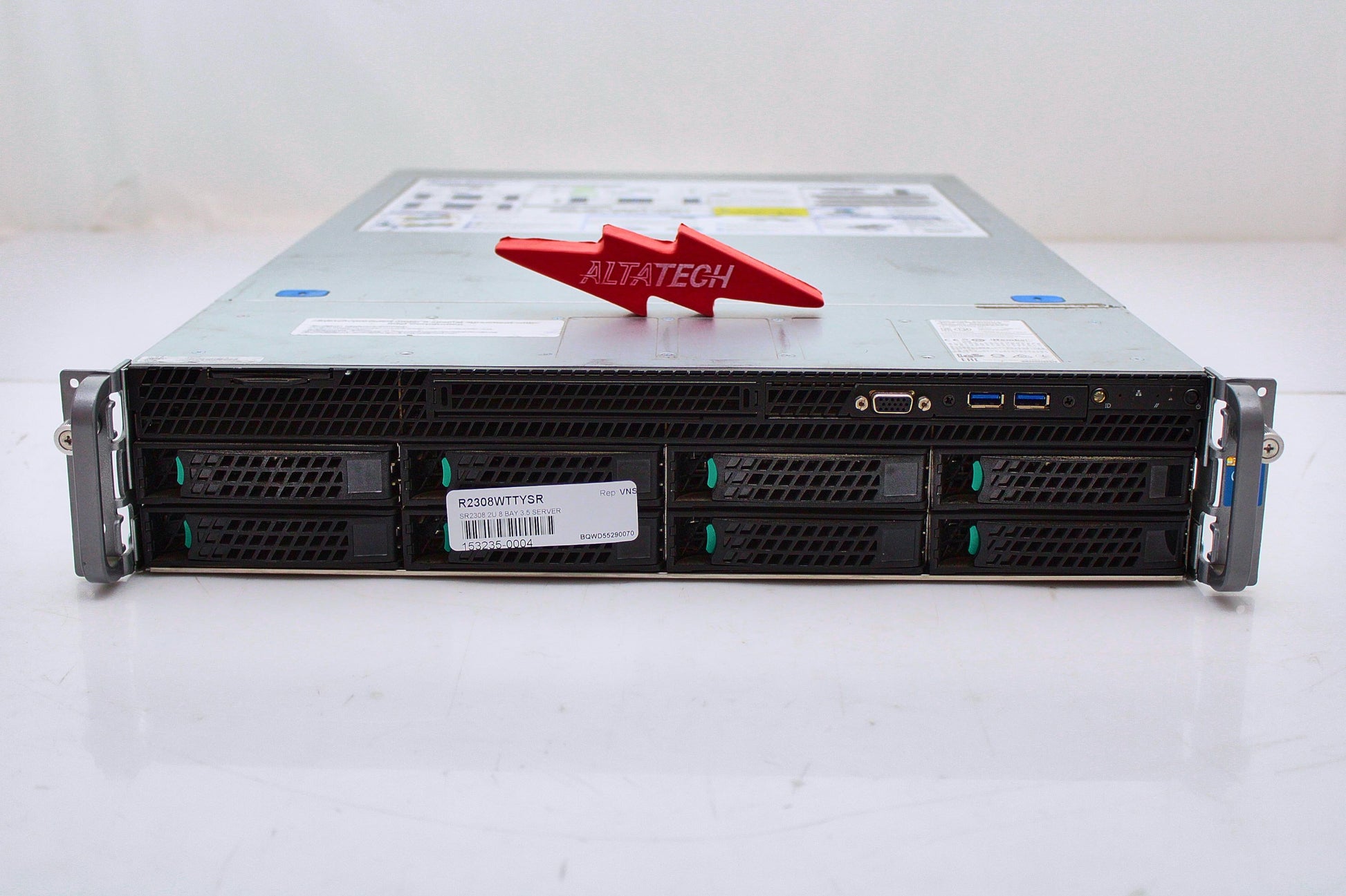 Intel R2308WTTYSR SR2308 2U 8 BAY 3.5 SERVER, Used
