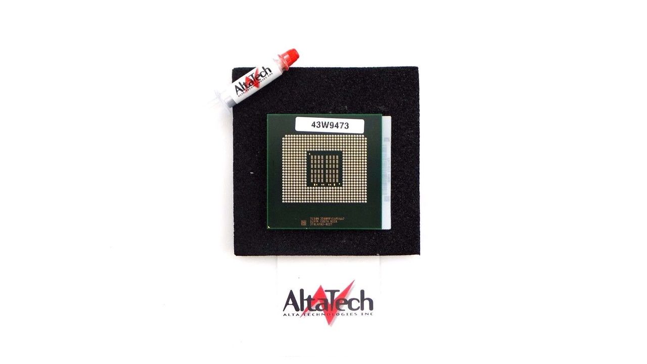 Intel SL9YR Intel SL9YR Xeon Dual Core 3.5GHz Processor SL9YR 43V4553 w/ Thermal Grease, Used