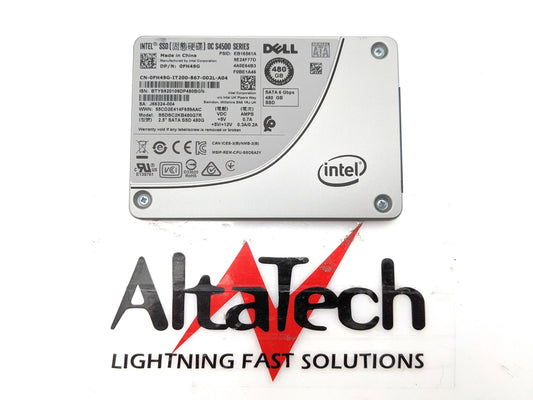 Intel SSDSC2KB480G7R Intel S4500 SSDSC2KB480G7R 480GB SSD SATA 2.5" RI Read Intensive Dell FH49G Solid State Drive, Used