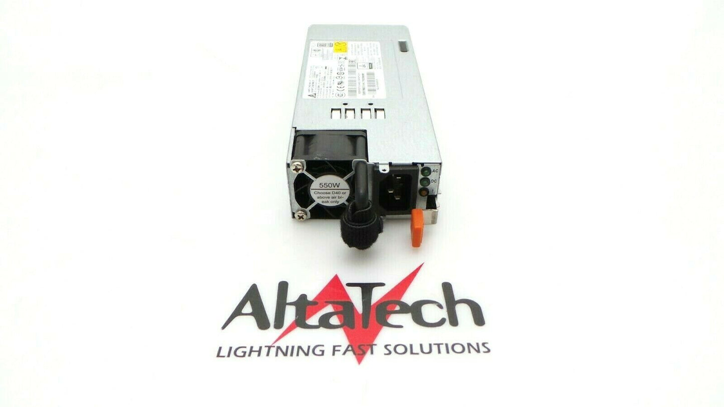 Lenovo 00HV224 ThinkServer Delta 550W 80 Plus Platinum Power Supply, Used