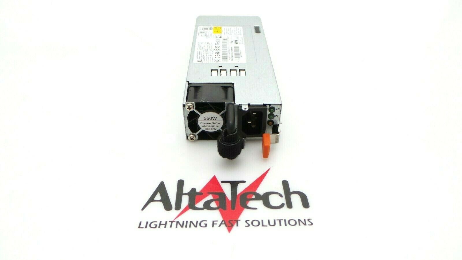 Lenovo 00HV224 ThinkServer Delta 550W 80 Plus Platinum Power Supply, Used