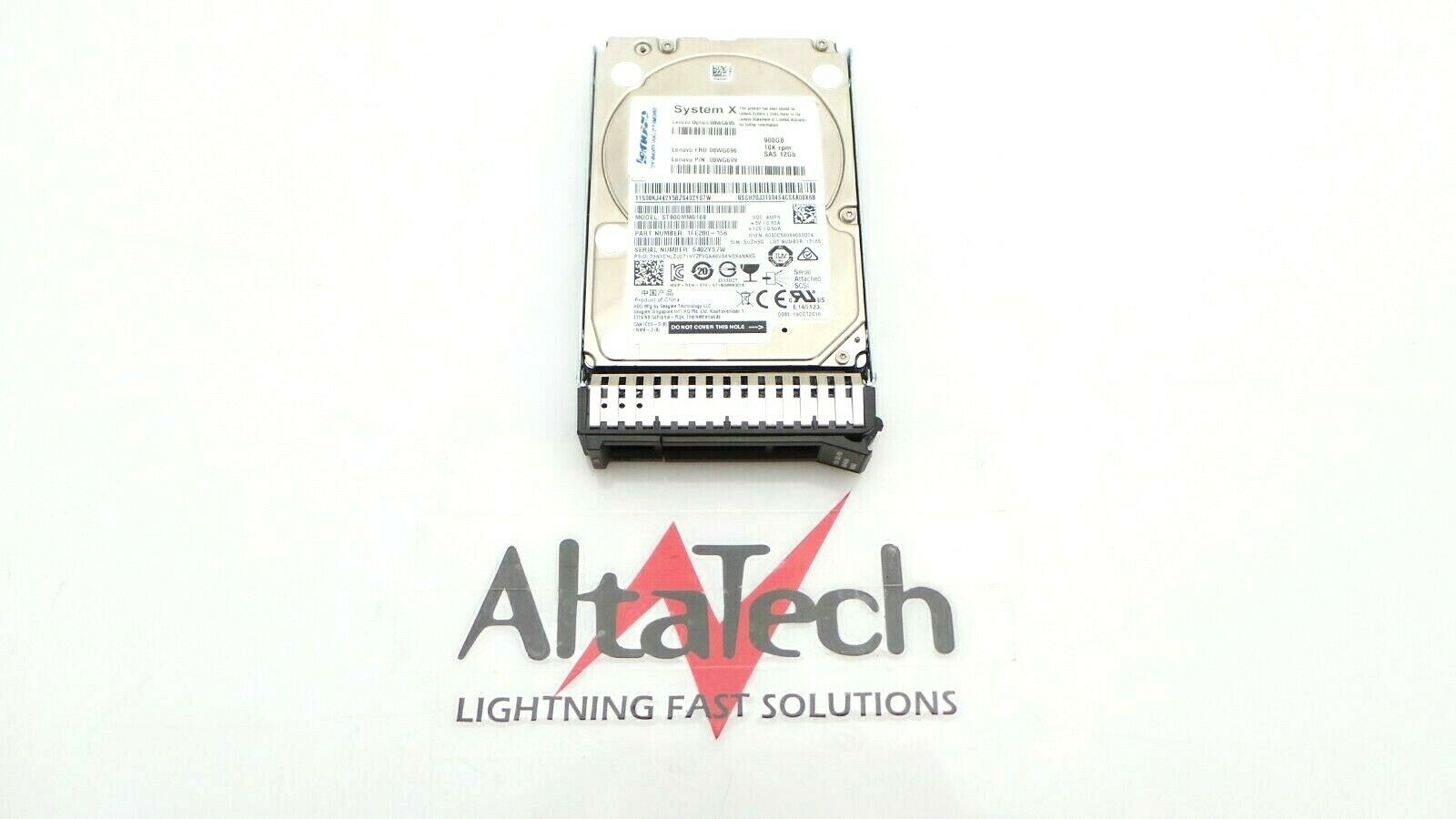 Lenovo 00WG696 900GB 10K SAS 2.5" Hard Drive, Used