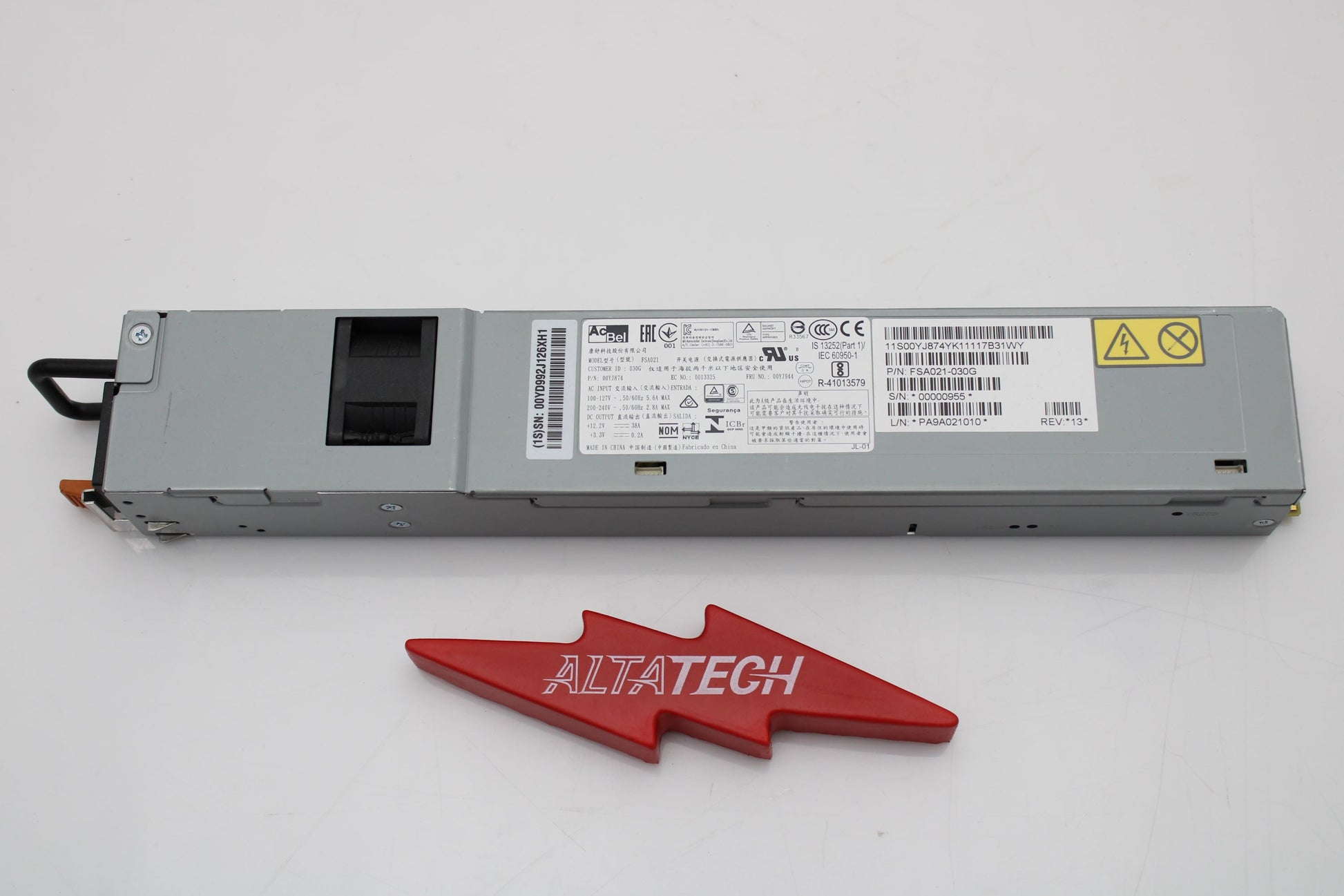 Lenovo 00YJ944 X3250 M6 460W PSU, Used