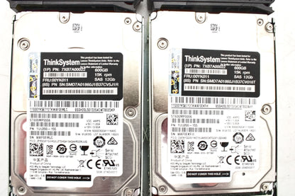 Lenovo 00YK011_x4 600GB 15K 12G 2.5" HDD, Used