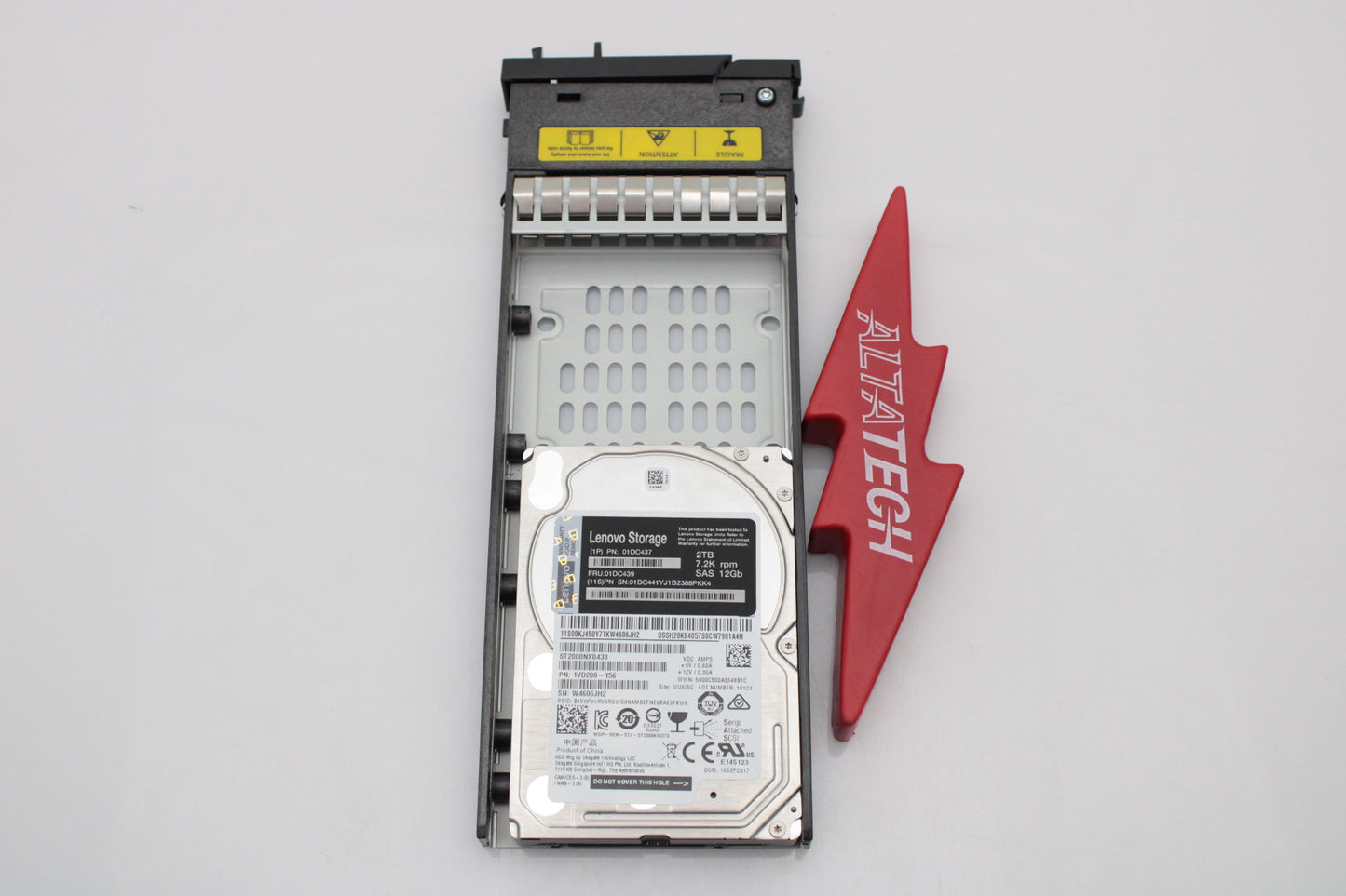 Lenovo 01DC439 2TB 7.2K 12G NL SAS 2.5" HDD, Used