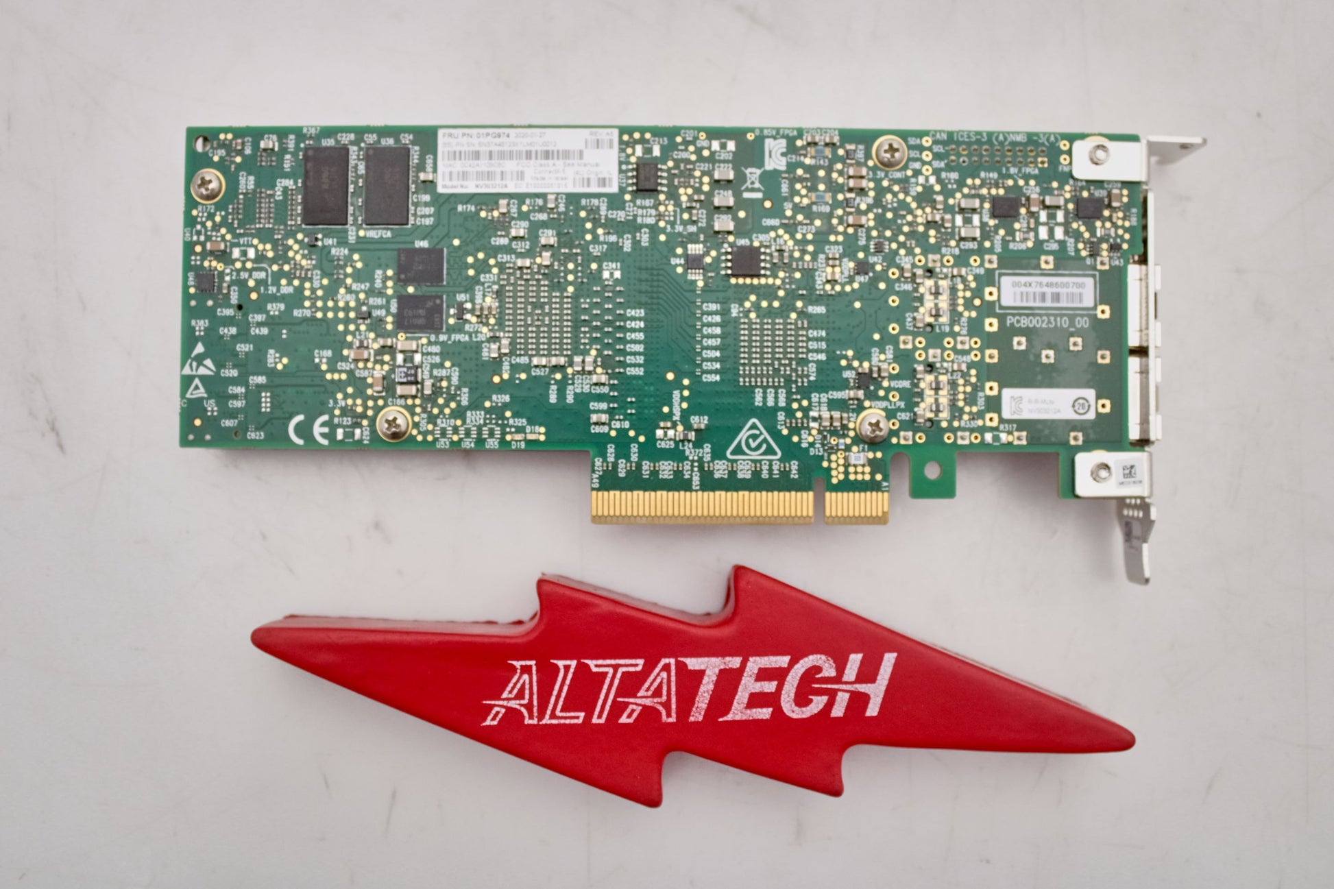 Lenovo 01PG974 Mellanox ConnectX-5 25GbE W/ FPGA Dual Port Ethernet Card, Used
