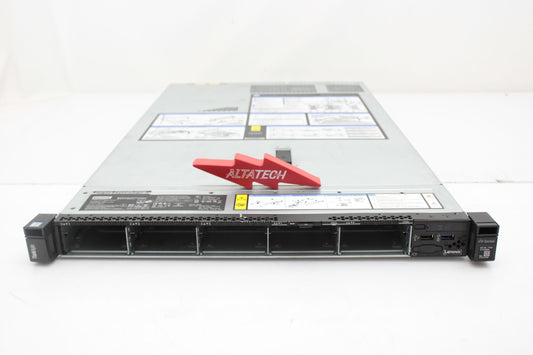 Lenovo 7Y93CTO4WW ThinkAgile VX 1U CTO 10x2.5" Chassis, backplane, fans, heatsink, Used