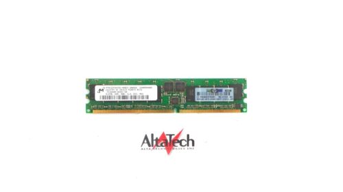Micron MT9VDDF6472G-40BD3_x4 Lot of 4 - Micron MT9VDDF6472G-40BD3 512MB PC2-3200R DDR2-400 1RX8 ECC Memory, Used